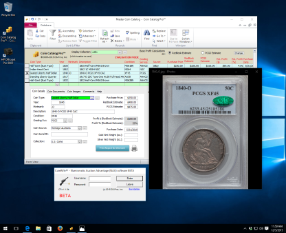 Coin Catalog Pro™ | Coin Collecting Software for the Investment-Minded Numismatist Coin Catalog Pro™ | Coin Collecting Software screenshot