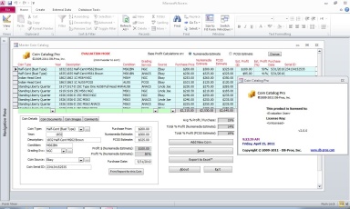 Coin Catalog Pro™ - Coin Collecting Software Screenshot