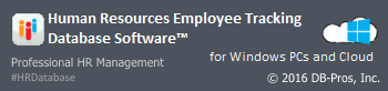 Database Software HR per PC Windows e Cloud